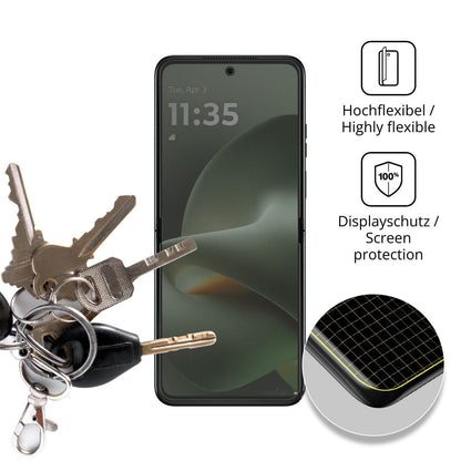 Full Cover Privacy Blickschutzfolie für Motorola R (3)