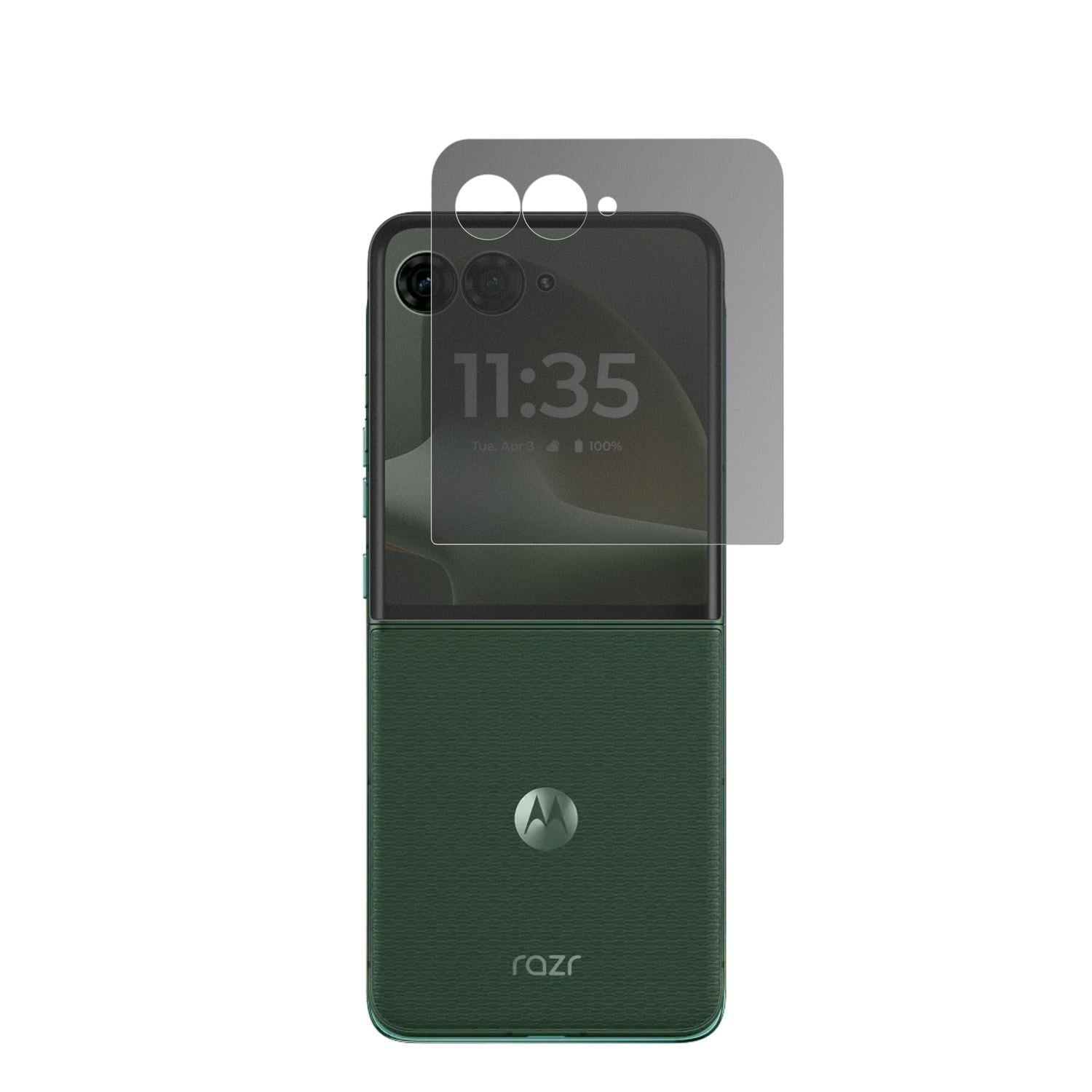 Full Cover Privacy Blickschutzfolie für Motorola R (2)