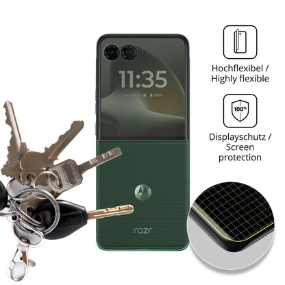 Full Cover Privacy Blickschutzfolie für Motorola R (3)