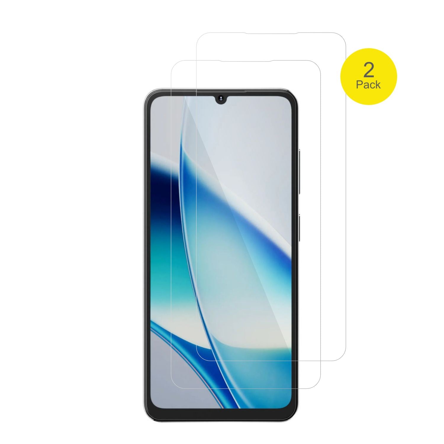 2x 3D Full Cover Schutzfolie für Hotwav Note 17 Ma (2)