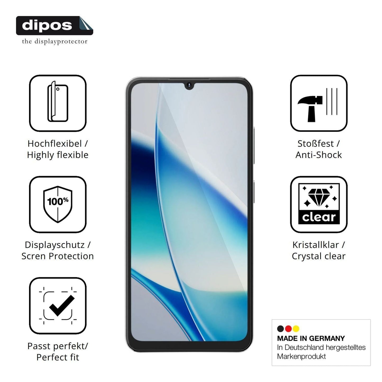 2x 3D Full Cover Schutzfolie für Hotwav Note 17 Ma (7)