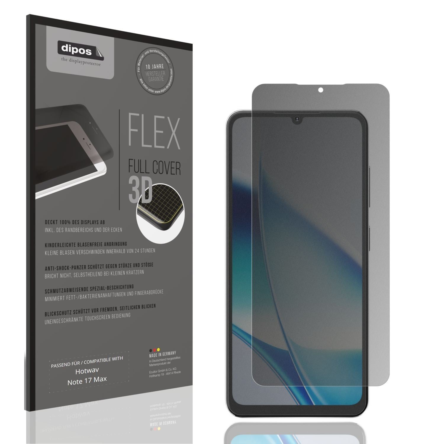 Full Cover Privacy Blickschutzfolie für Hotwav Not (1)