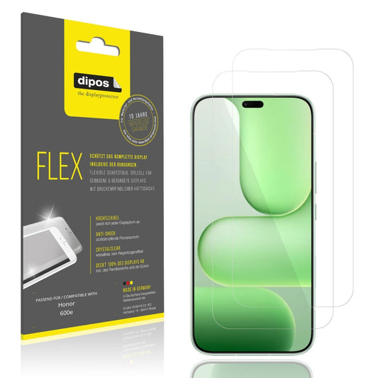 2x 3D Full Cover Schutzfolie für Honor 600e (1)
