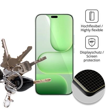 2x 3D Full Cover Schutzfolie für Honor 600e (3)