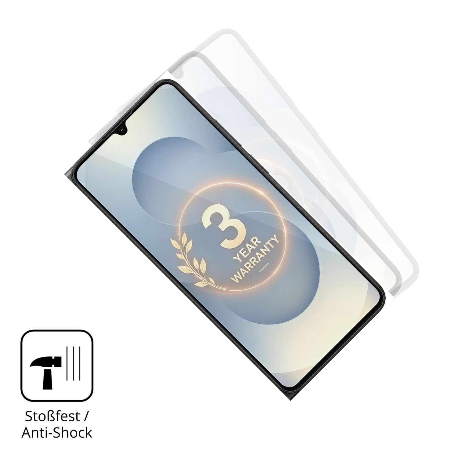2x 3D Full Cover Schutzfolie für Blackview Wave 10 (4)