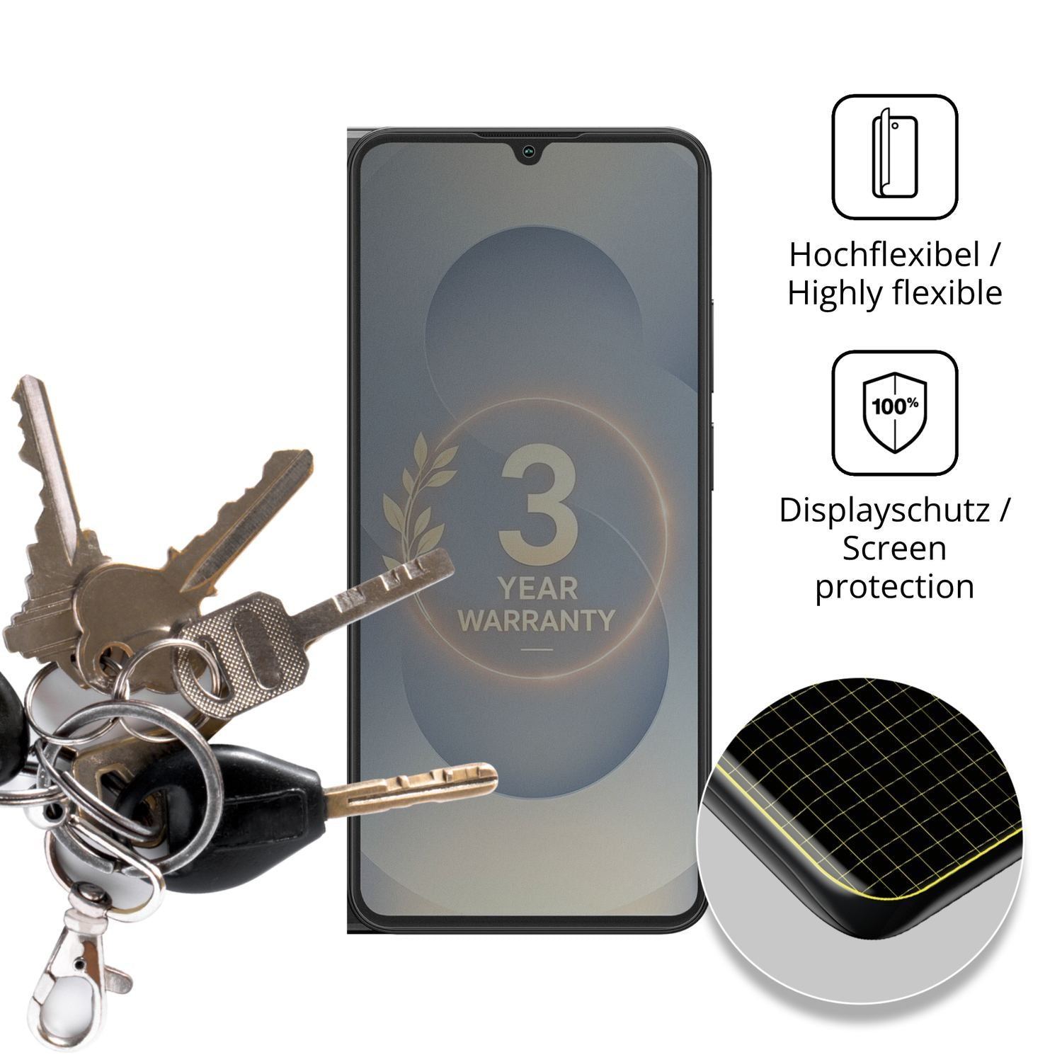 Full Cover Privacy Blickschutzfolie für Blackview  (3)