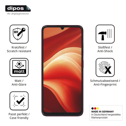 2x 9H Schutzfolie matt für Aiplus AI+ Nova 2 5G Pa (1)