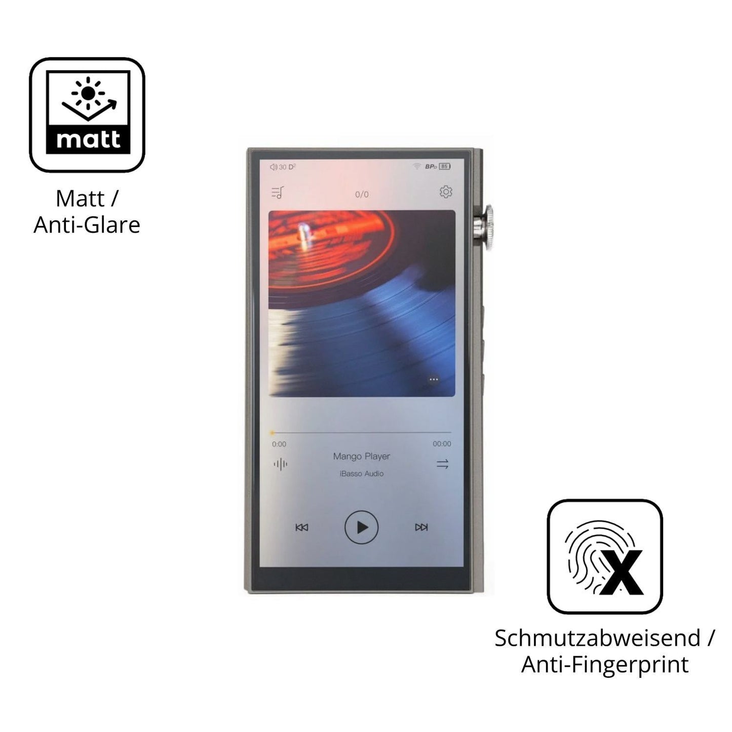 4x Schutzfolie matt für iBasso DX270 Display-Schut (5)