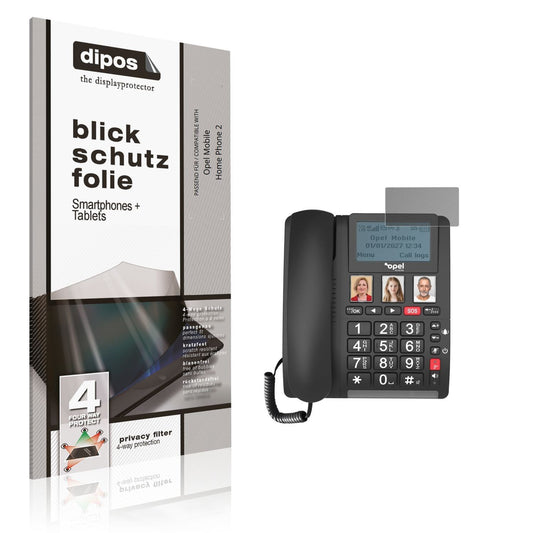 Blickschutzfolie für Opel Mobile Home Phone 2 matt (1)