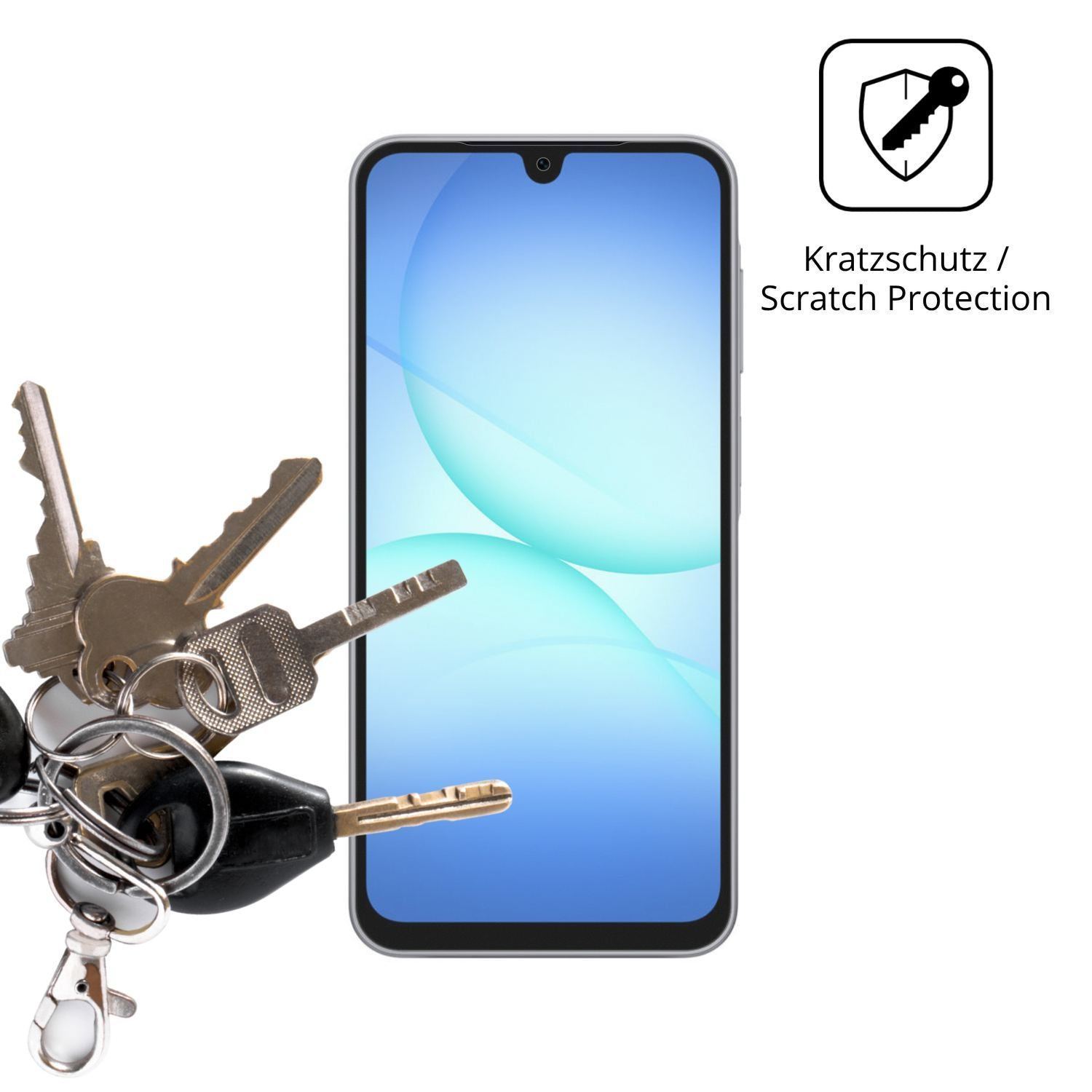 4x Schutzfolie matt für Samsung Galaxy Buddy5 Disp (4)