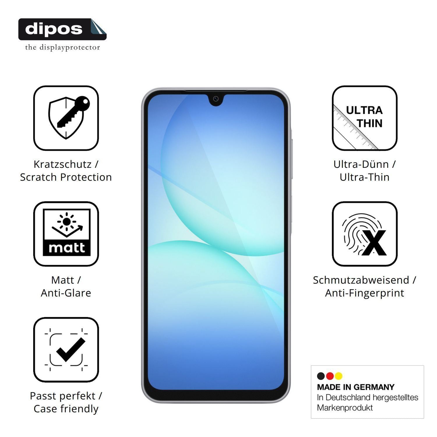 4x Schutzfolie matt für Samsung Galaxy Buddy5 Disp (7)