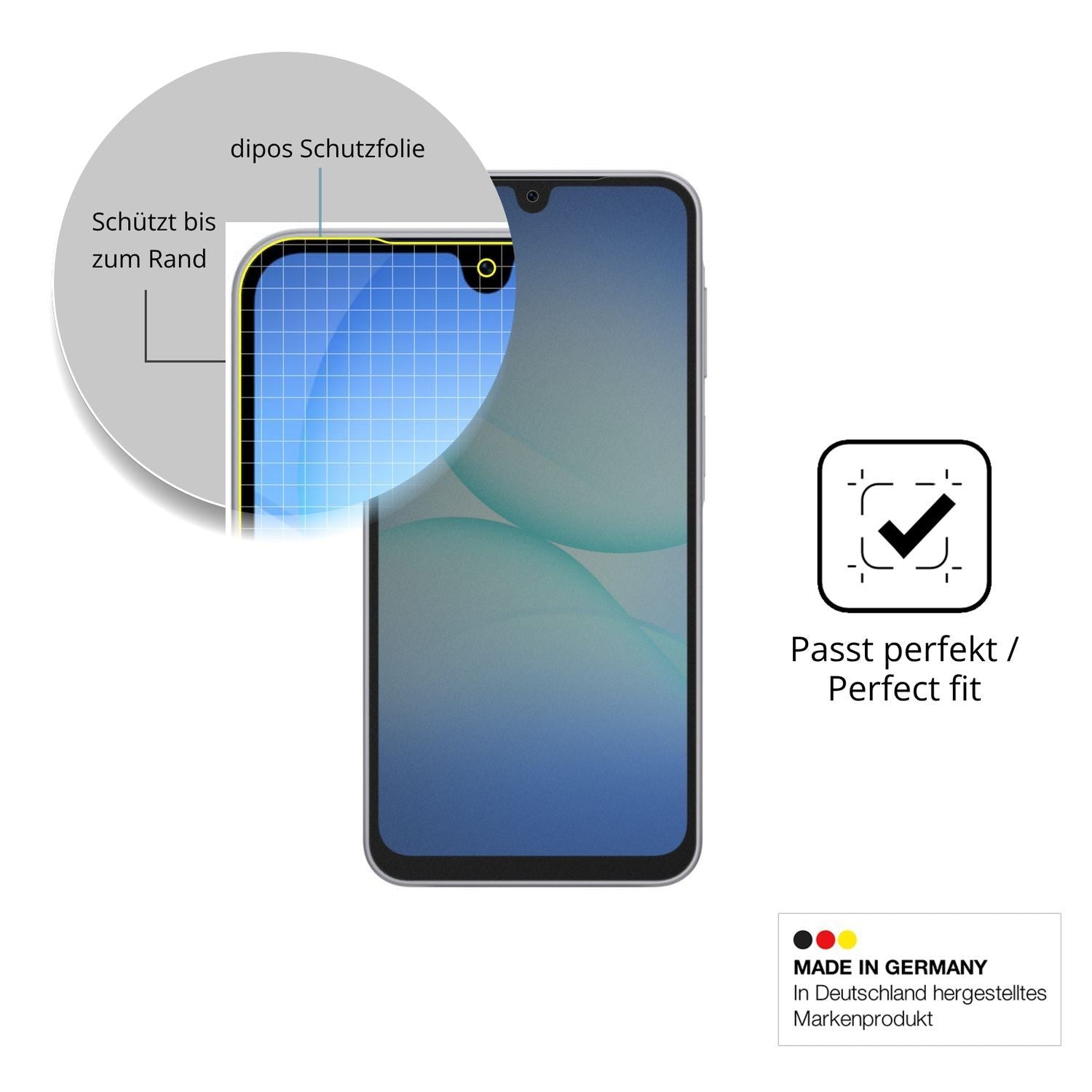 Blickschutzfolie für Samsung Galaxy Buddy5 matt Sc (4)