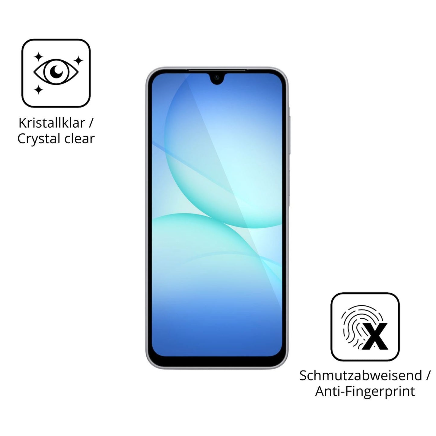 2x 9H Schutzfolie für Samsung Galaxy Buddy5 Panzer (5)
