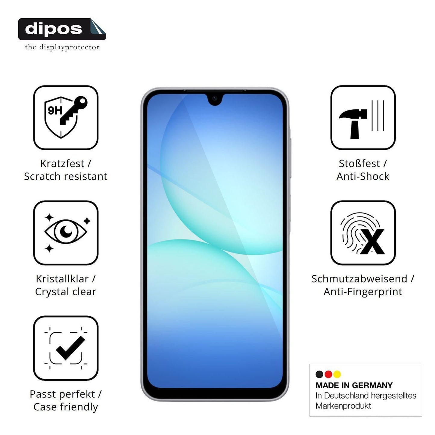 2x 9H Schutzfolie für Samsung Galaxy Buddy5 Panzer (7)