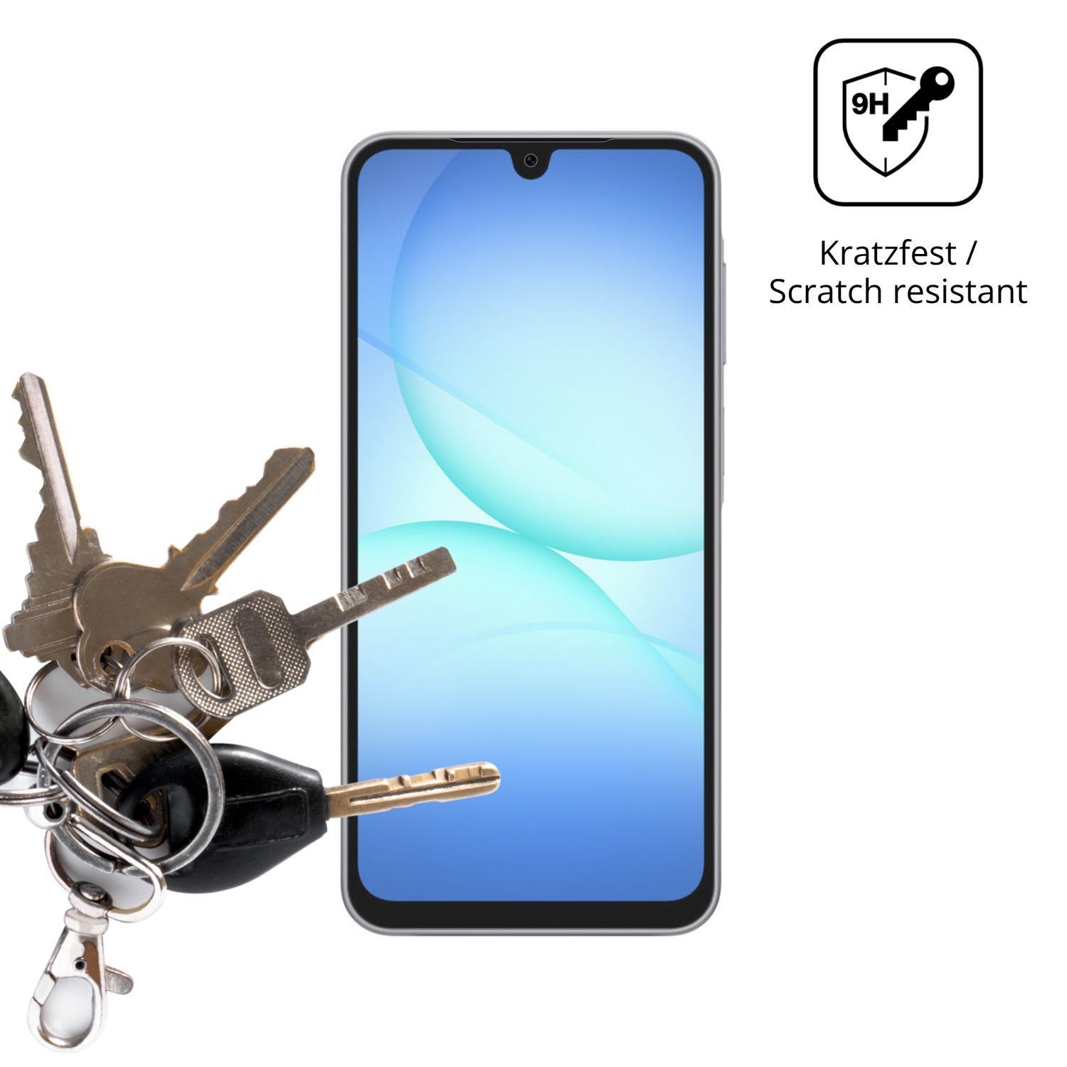 2x 9H Schutzfolie matt für Samsung Galaxy Buddy5 P (3)