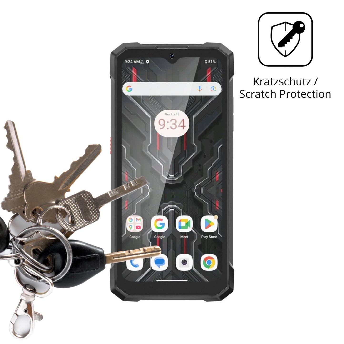 4x Schutzfolie matt für Hotwav W11 Pro Display-Sch (4)