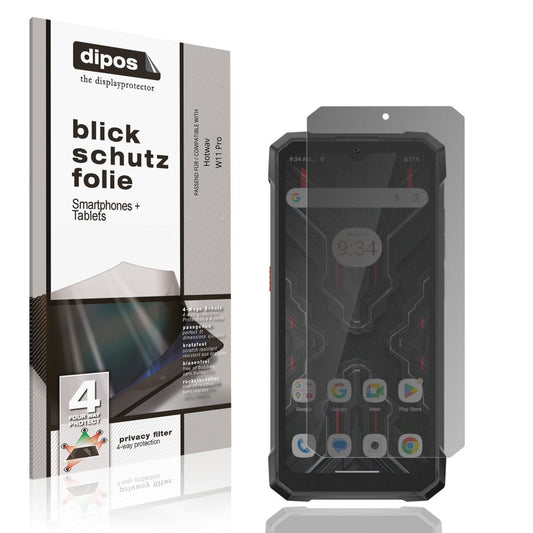 Blickschutzfolie für Hotwav W11 Pro matt Schutzfol (1)