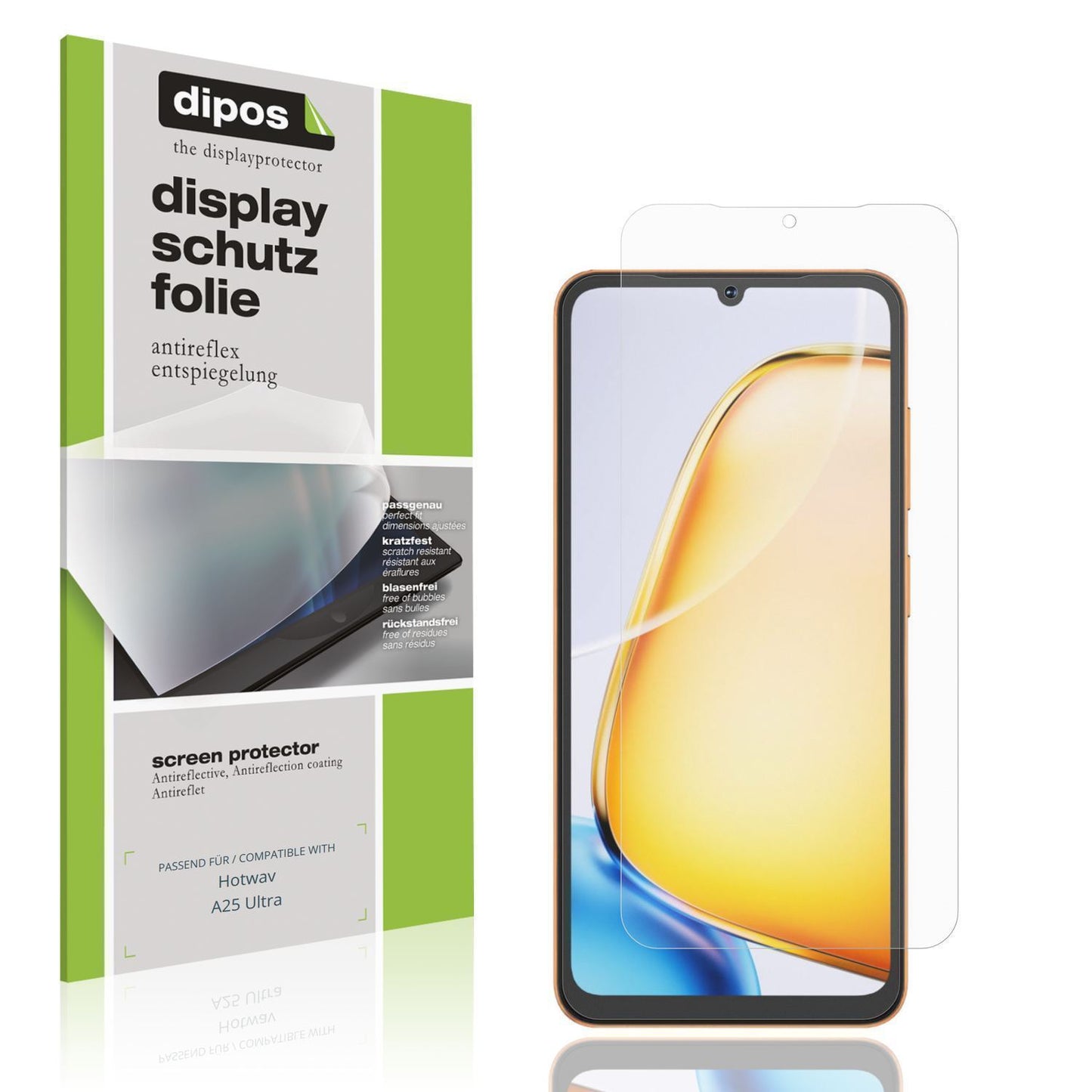 4x Schutzfolie matt für Hotwav A25 Ultra Display-S (1)