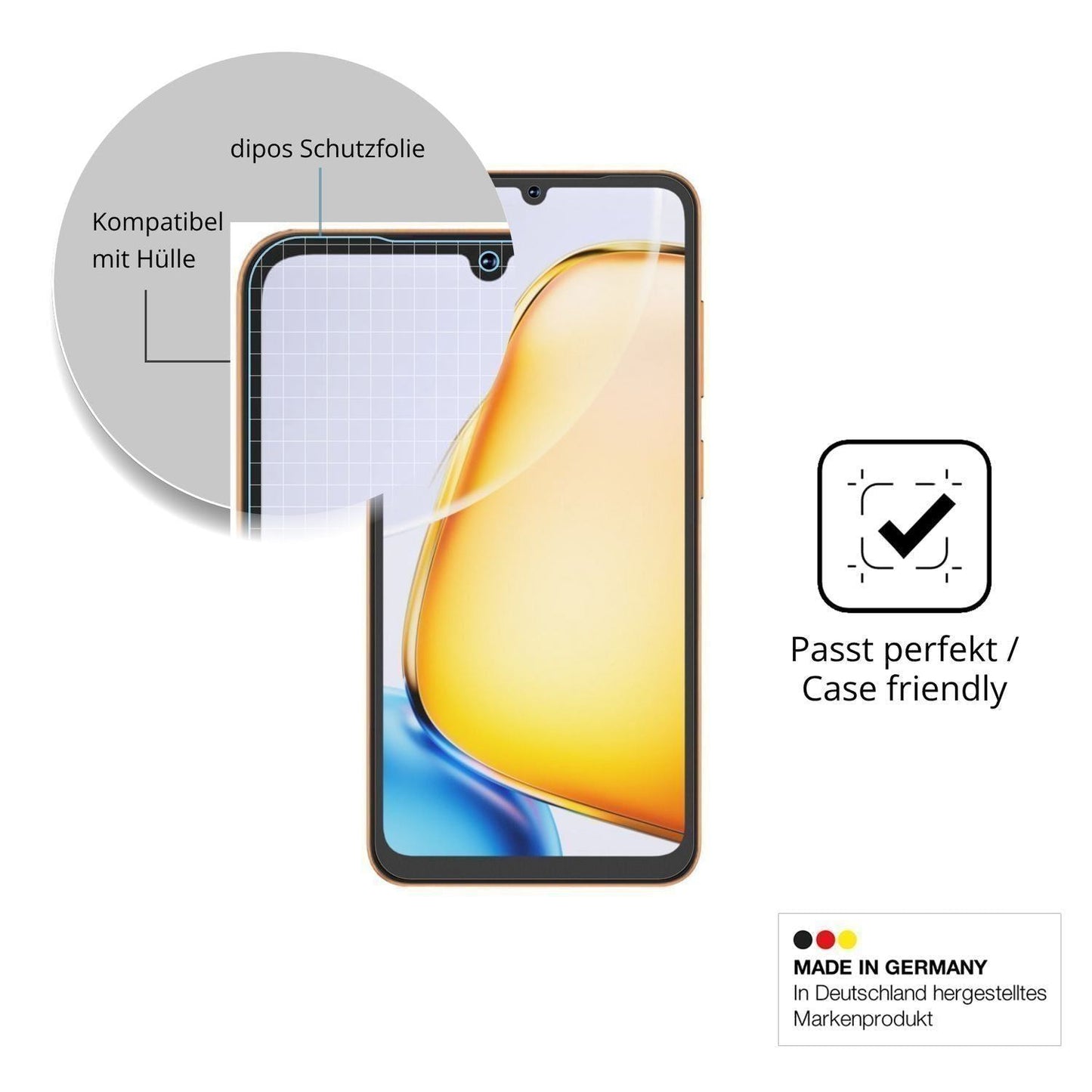 4x Schutzfolie matt für Hotwav A25 Ultra Display-S (6)