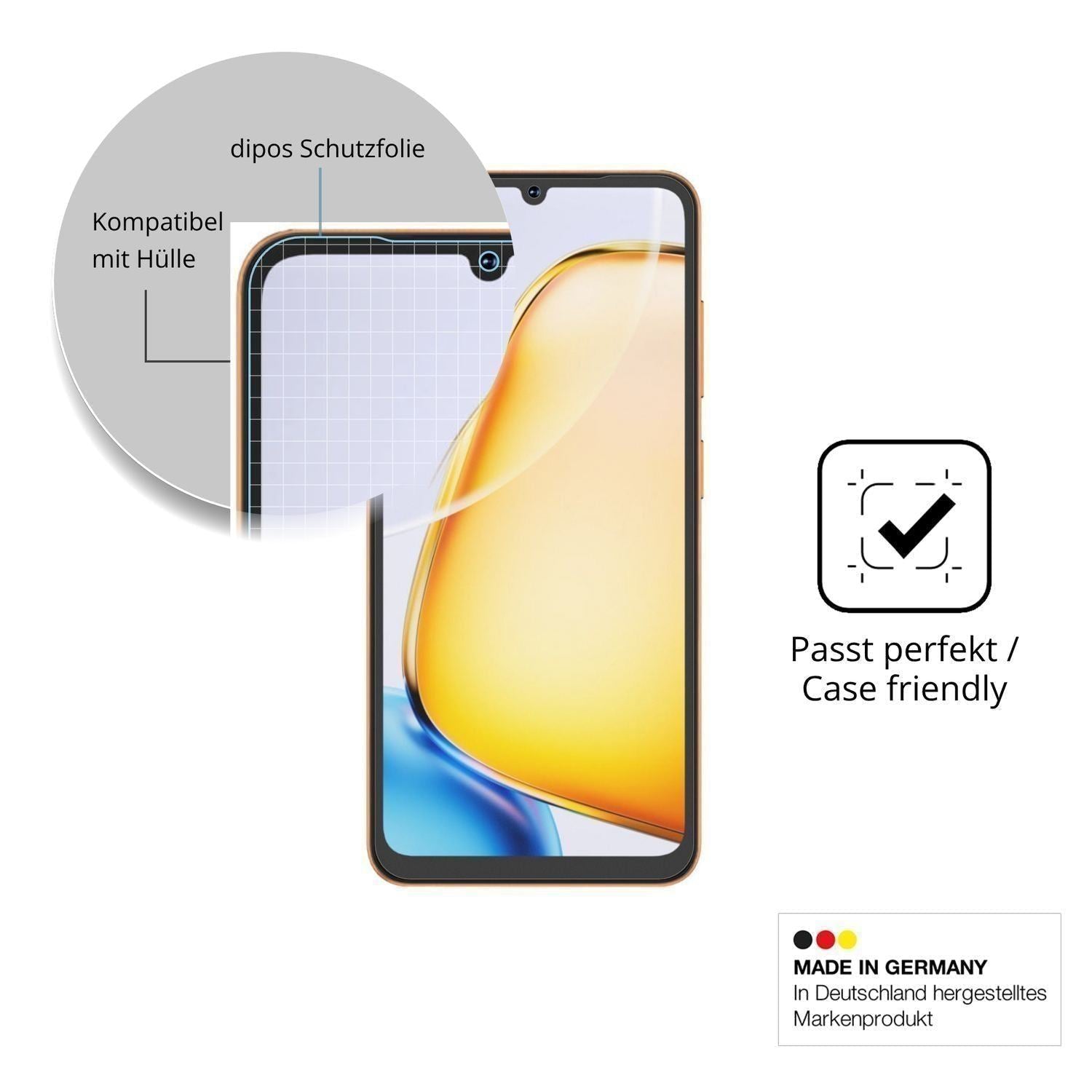 4x Schutzfolie matt für Hotwav A25 Ultra Display-S (6)