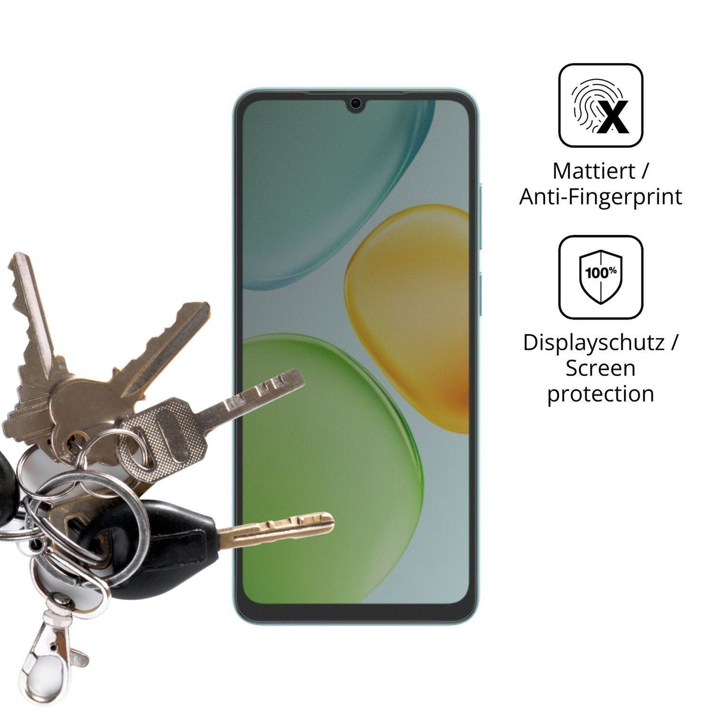 Blickschutzfolie für Honor 500 Smart 5G matt Schut (3)