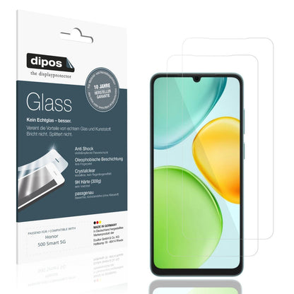 2x 9H Schutzfolie für Honor 500 Smart 5G Panzerfol (1)