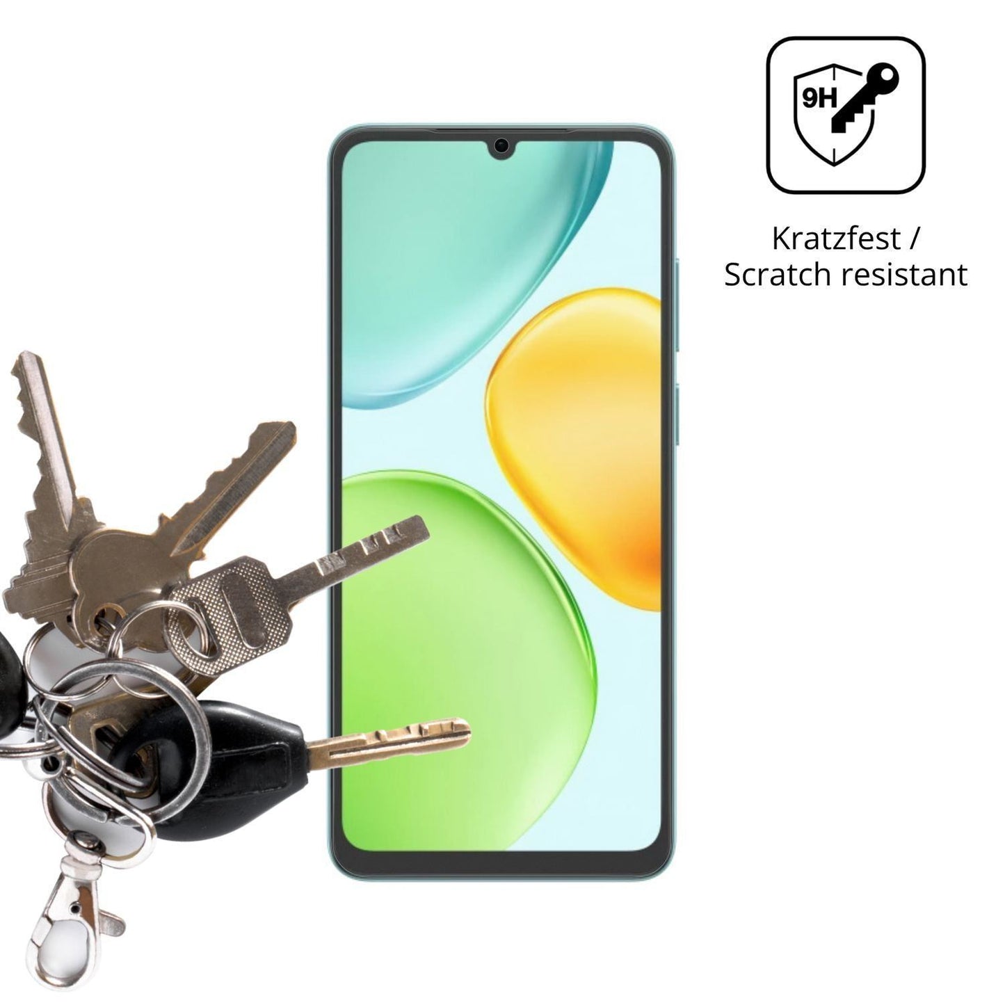 2x 9H Schutzfolie matt für Honor 500 Smart 5G Panz (3)