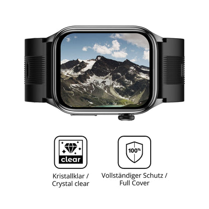 2x 3D Full Cover Schutzfolie für Knauermann PRO 4  (5)