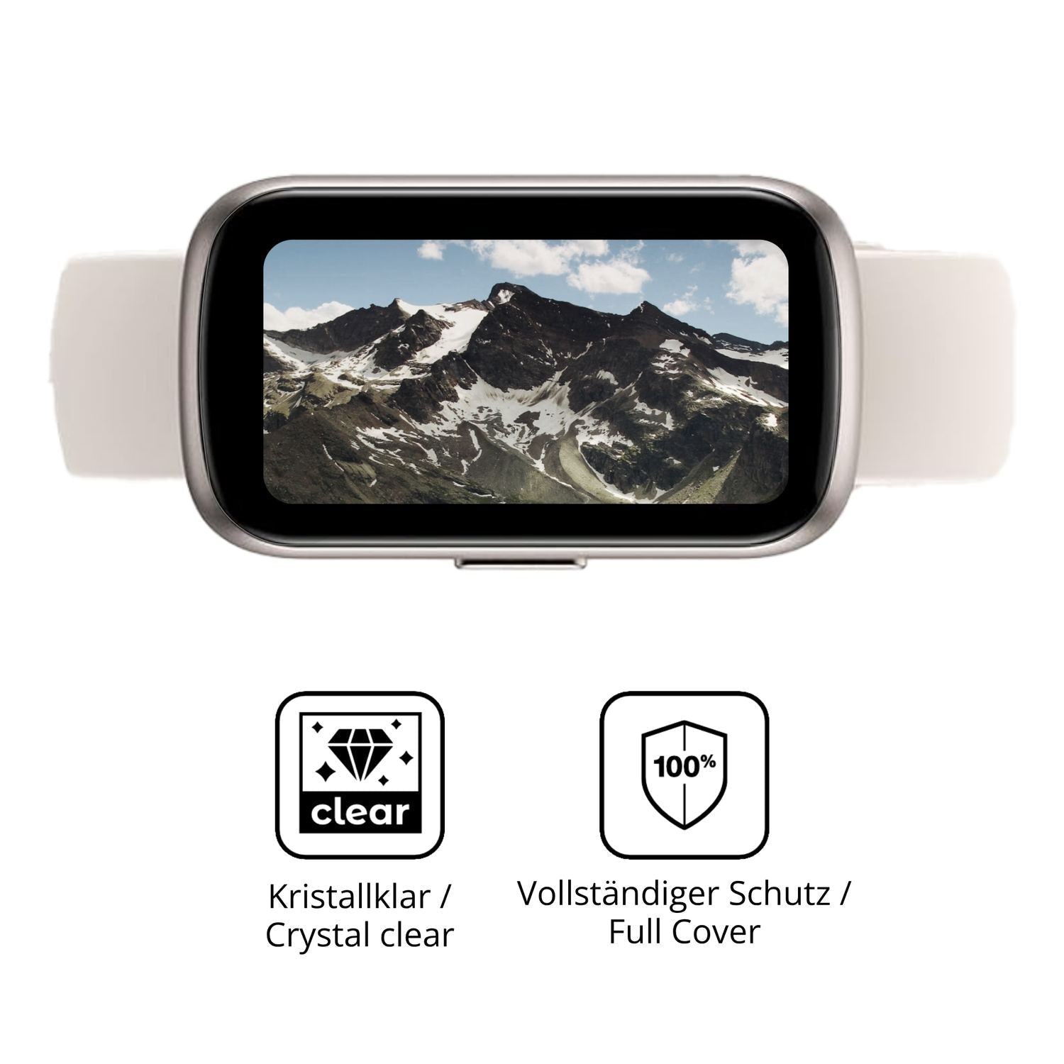 2x 3D Full Cover Schutzfolie für Tifozen P08 1.47  (5)