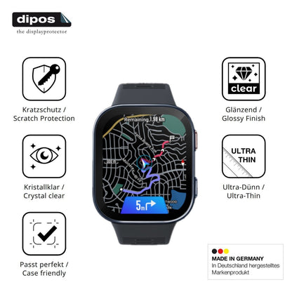6x Schutzfolie klar für Amazfit Bip Max 50mm Displ (7)