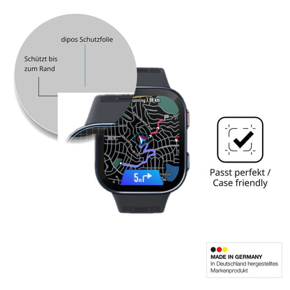 2x 9H Schutzfolie für Amazfit Bip Max 50mm Panzerf (6)