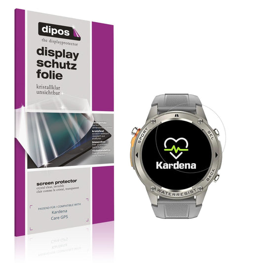 6x Schutzfolie klar für Kardena Care GPS Display-S (1)
