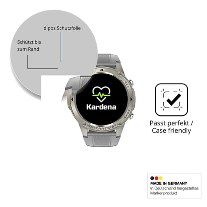 2x 9H Schutzfolie für Kardena Care GPS Panzerfolie (6)