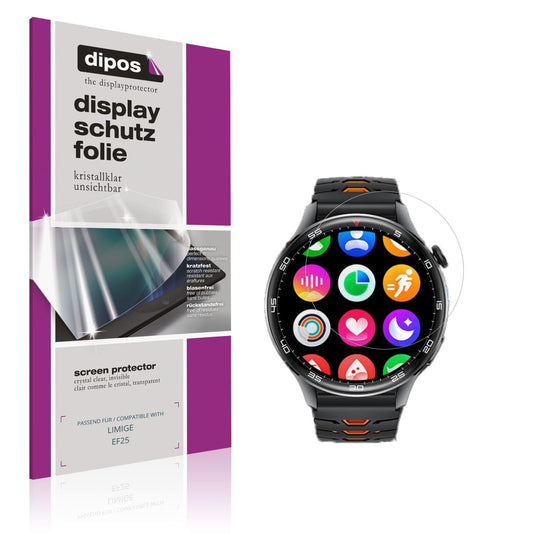 6x Schutzfolie klar für LIMIGE EF25 Display-Schutz (1)