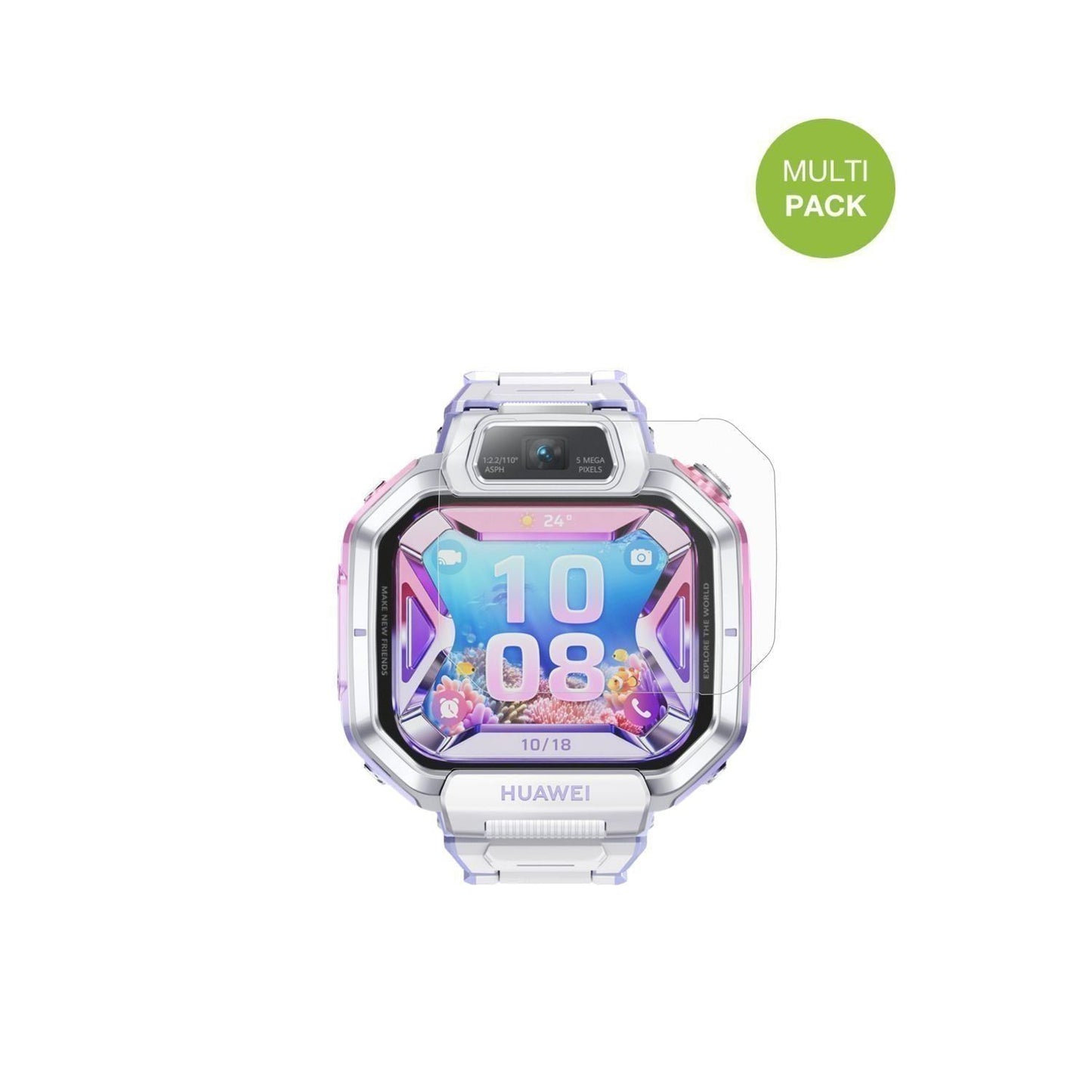 6x Schutzfolie matt für Huawei Watch Kids X1 Pro D (2)