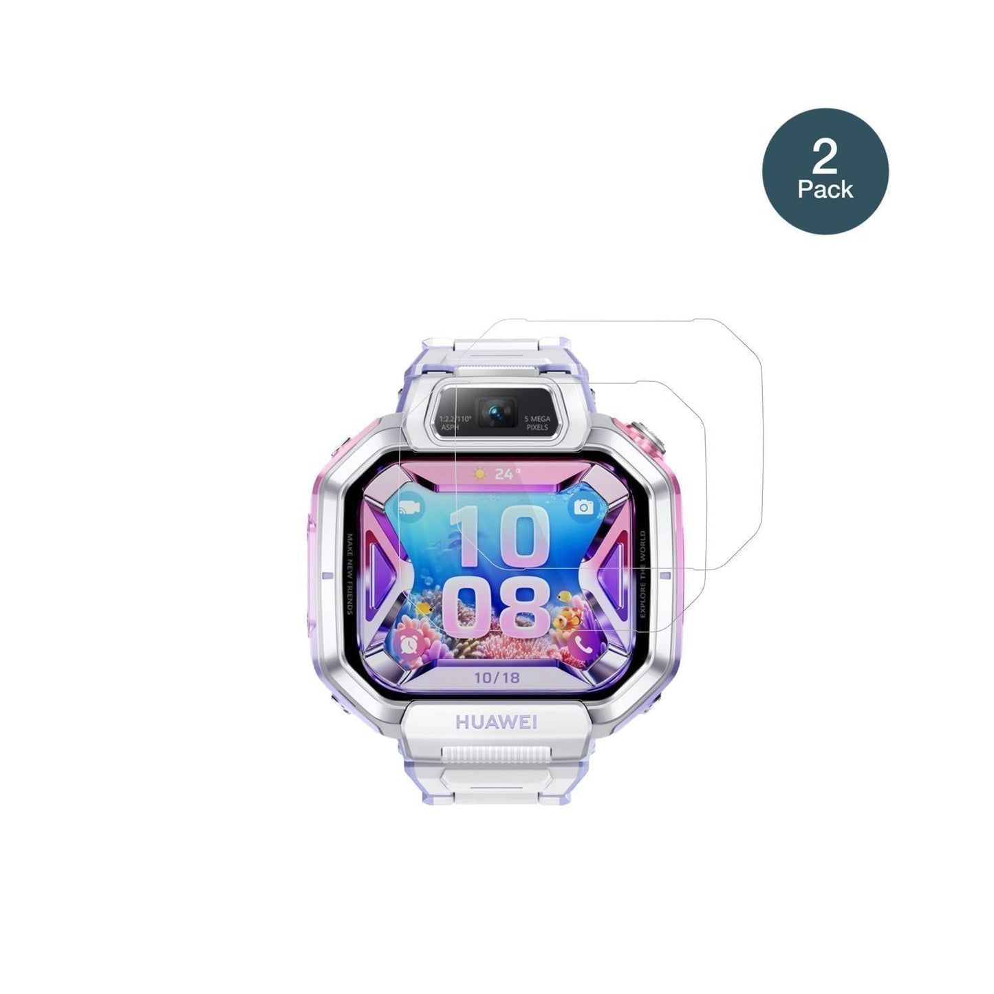 2x 9H Schutzfolie für Huawei Watch Kids X1 Pro Pan (2)