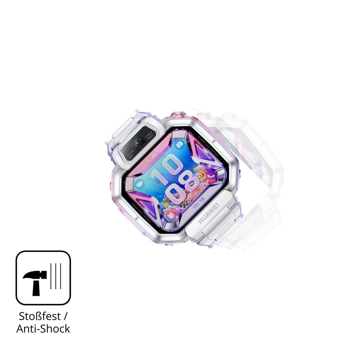 2x 9H Schutzfolie für Huawei Watch Kids X1 Pro Pan (4)