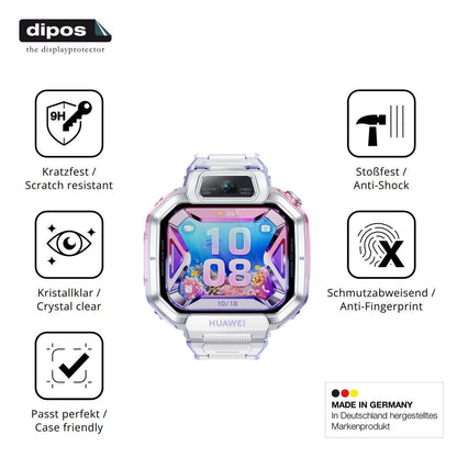 2x 9H Schutzfolie für Huawei Watch Kids X1 Pro Pan (7)