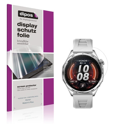6x Schutzfolie klar für Honor Watch 6 Plus Display (1)