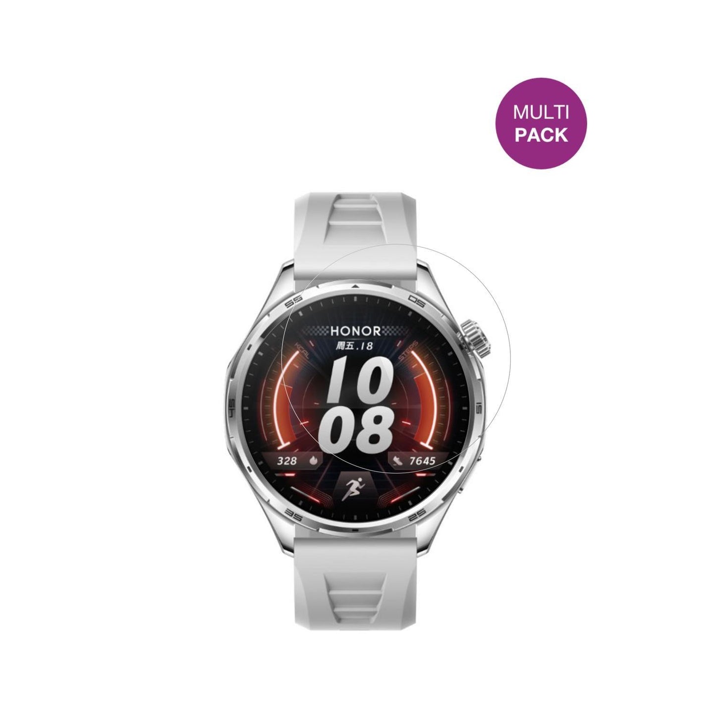 6x Schutzfolie klar für Honor Watch 6 Plus Display (2)