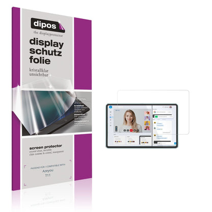 2x Schutzfolie klar für Azeyou T11 Display-Schutzf (1)