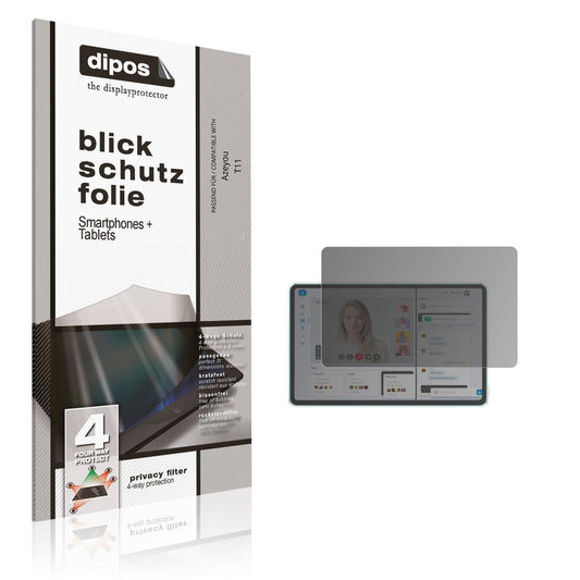 Blickschutzfolie für Azeyou T11 matt Schutzfolie P (1)