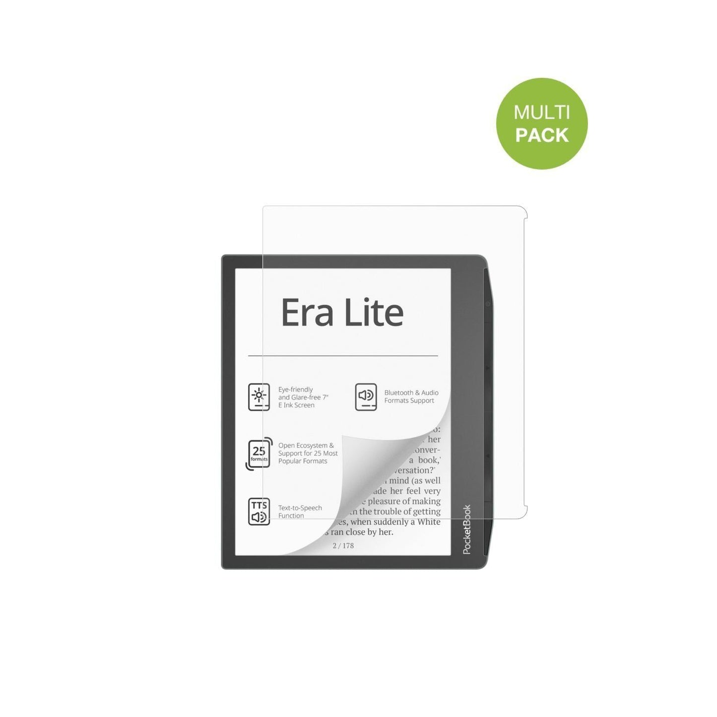 2x Schutzfolie matt für PocketBook Era Lite Displa (2)