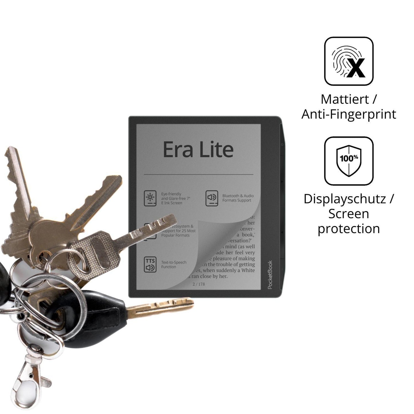 Blickschutzfolie für PocketBook Era Lite matt Schu (3)
