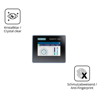 2x 9H Schutzfolie für Siemens Simatic HMI MTP400 P (5)