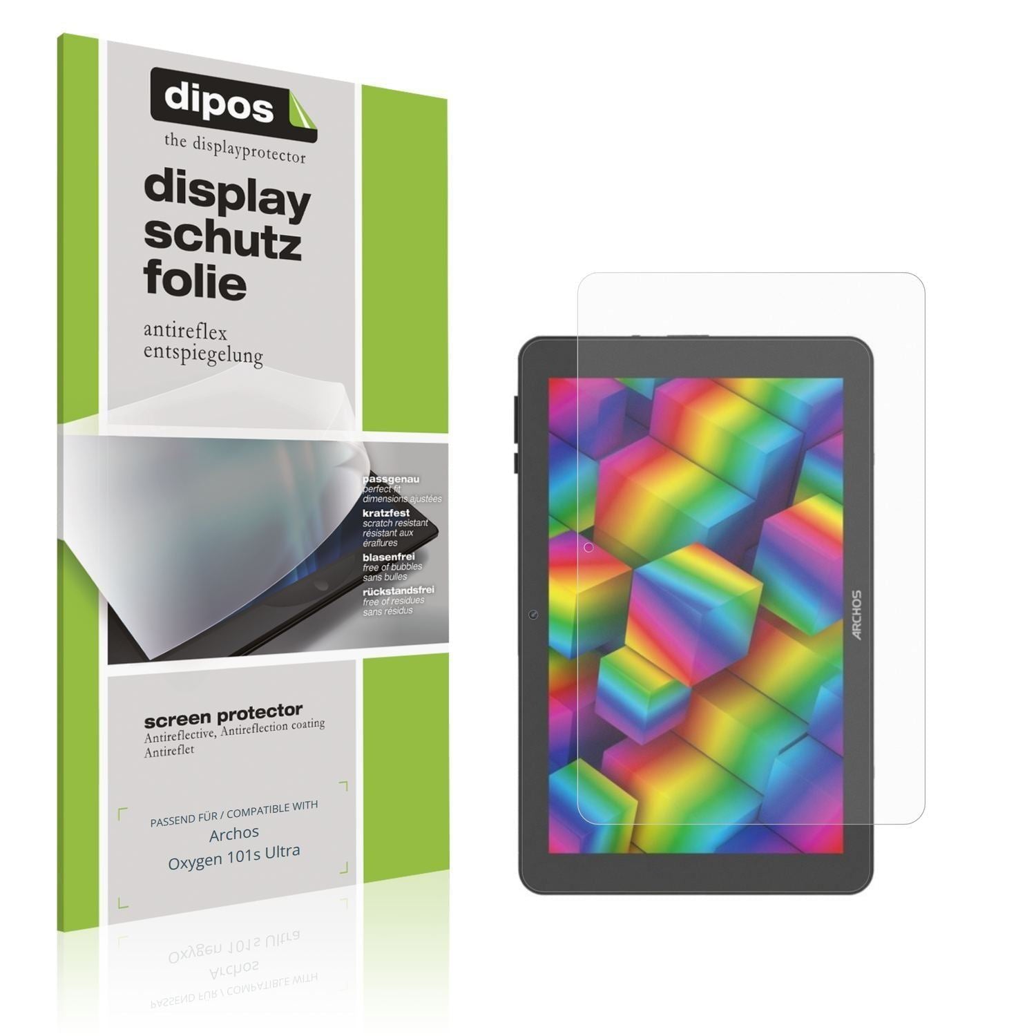 2x Schutzfolie matt für Archos Oxygen 101s Ultra D (1)