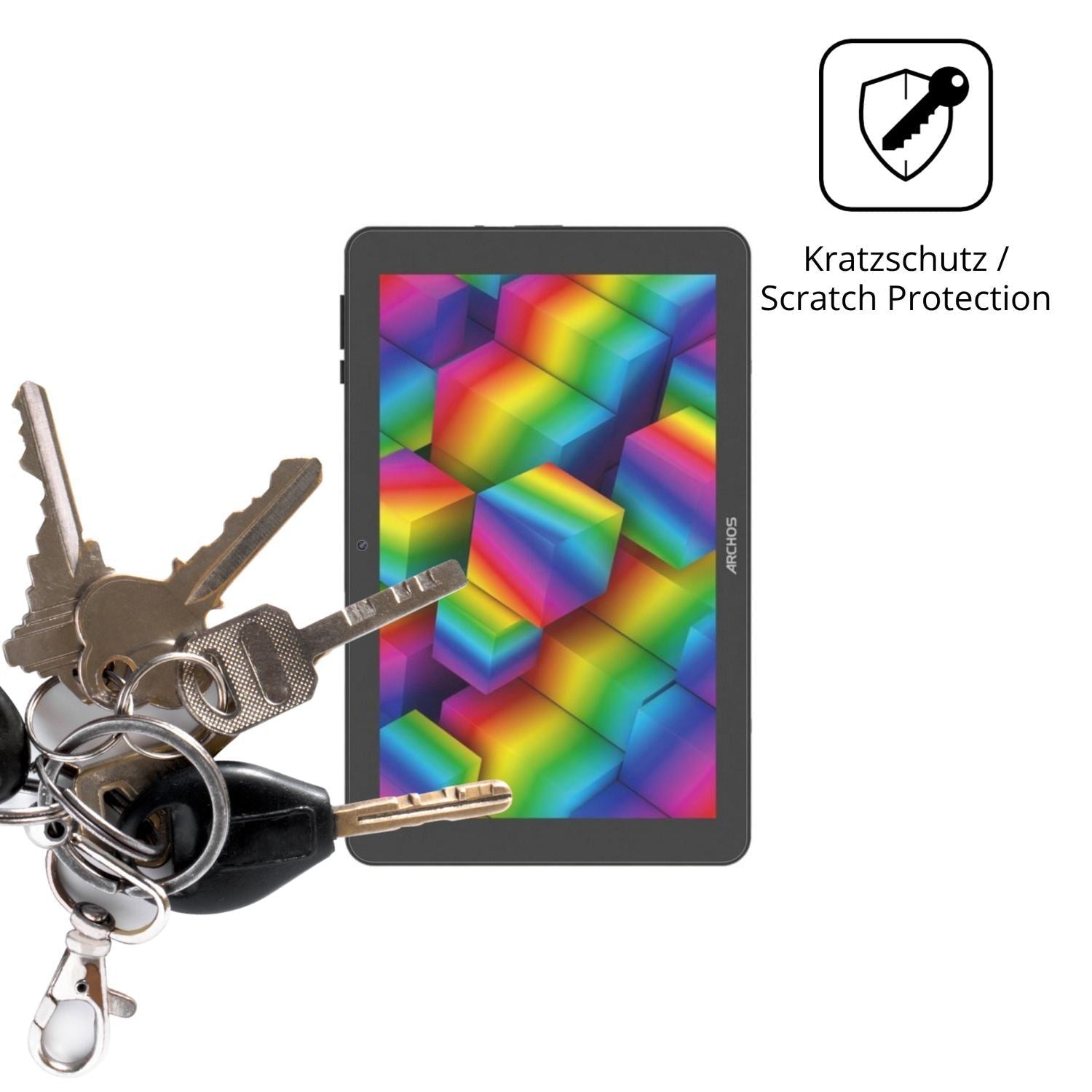 2x Schutzfolie matt für Archos Oxygen 101s Ultra D (4)