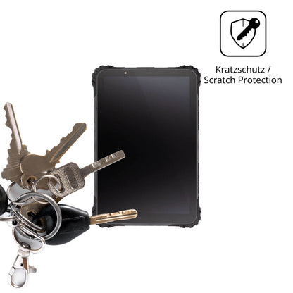 2x Schutzfolie klar für Topicon MDT1065 Display-Sc (4)
