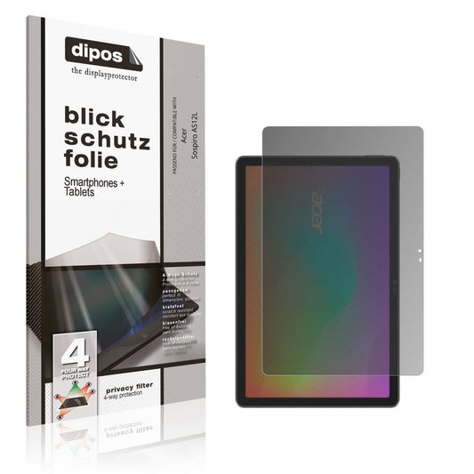Blickschutzfolie für Acer Sospiro AS12L matt Schut (1)