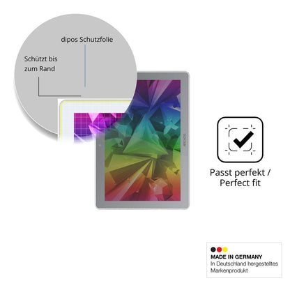 Blickschutzfolie für Archos T101 FHD 4G Ultra matt (4)